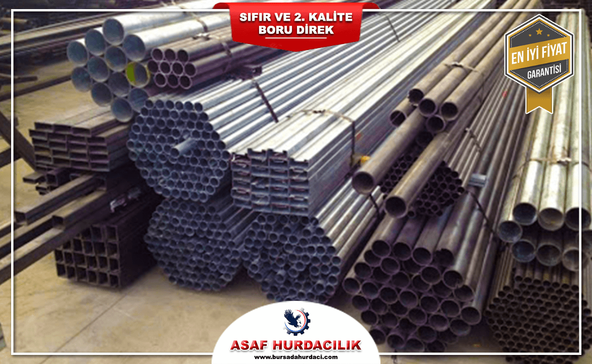 Bursa 1 ve 2 İkinci Kalite Boru Profil Sac