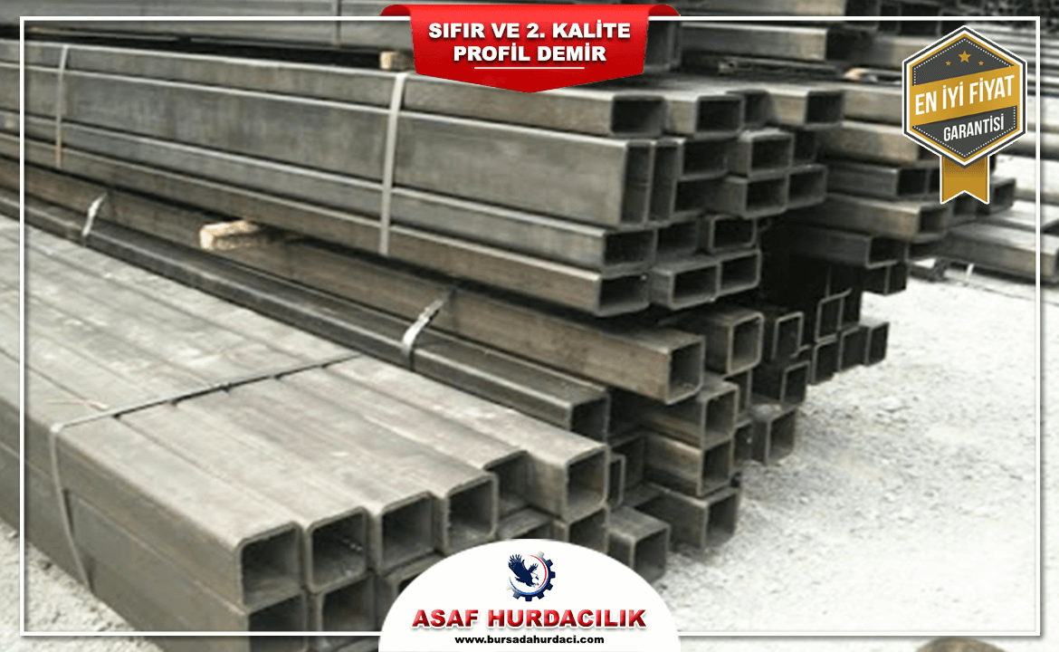 Bursa 1 ve 2 İkinci Kalite Boru Profil Sac