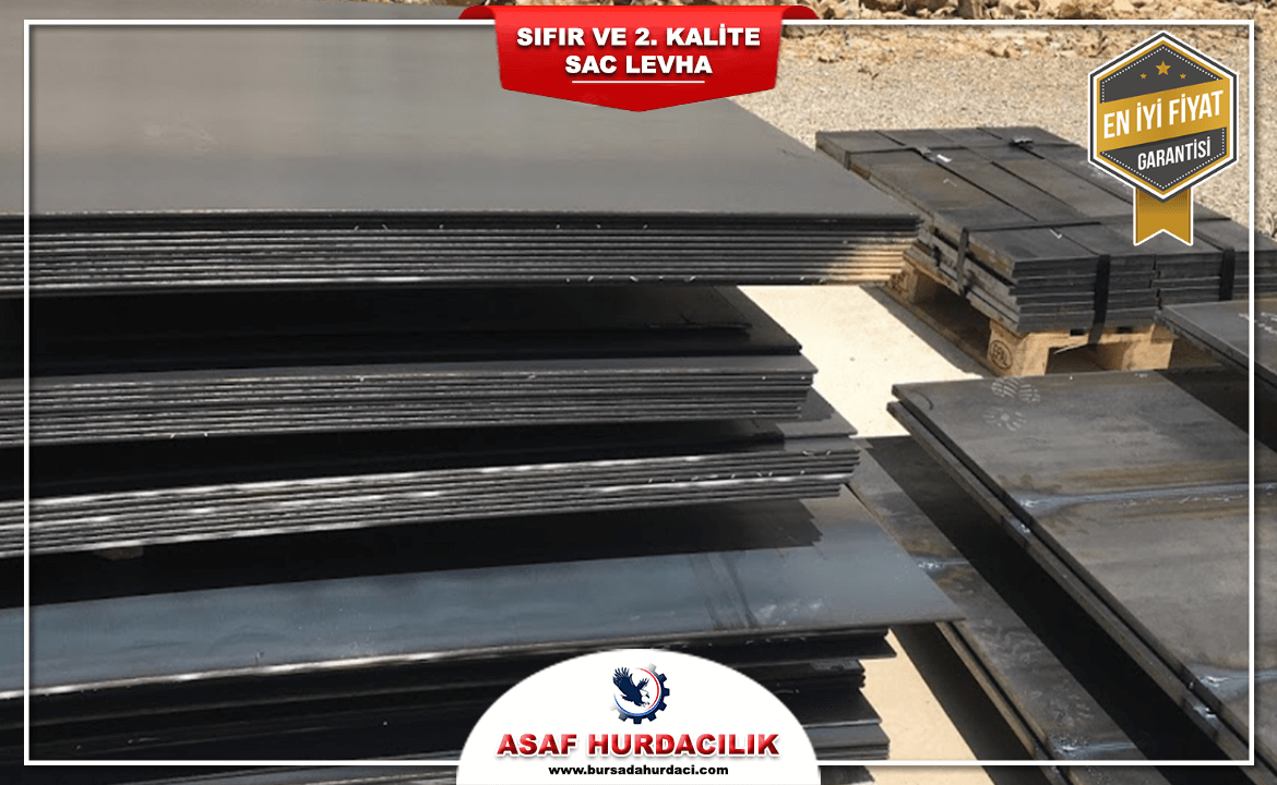 Bursa 1 ve 2 İkinci Kalite Boru Profil Sac