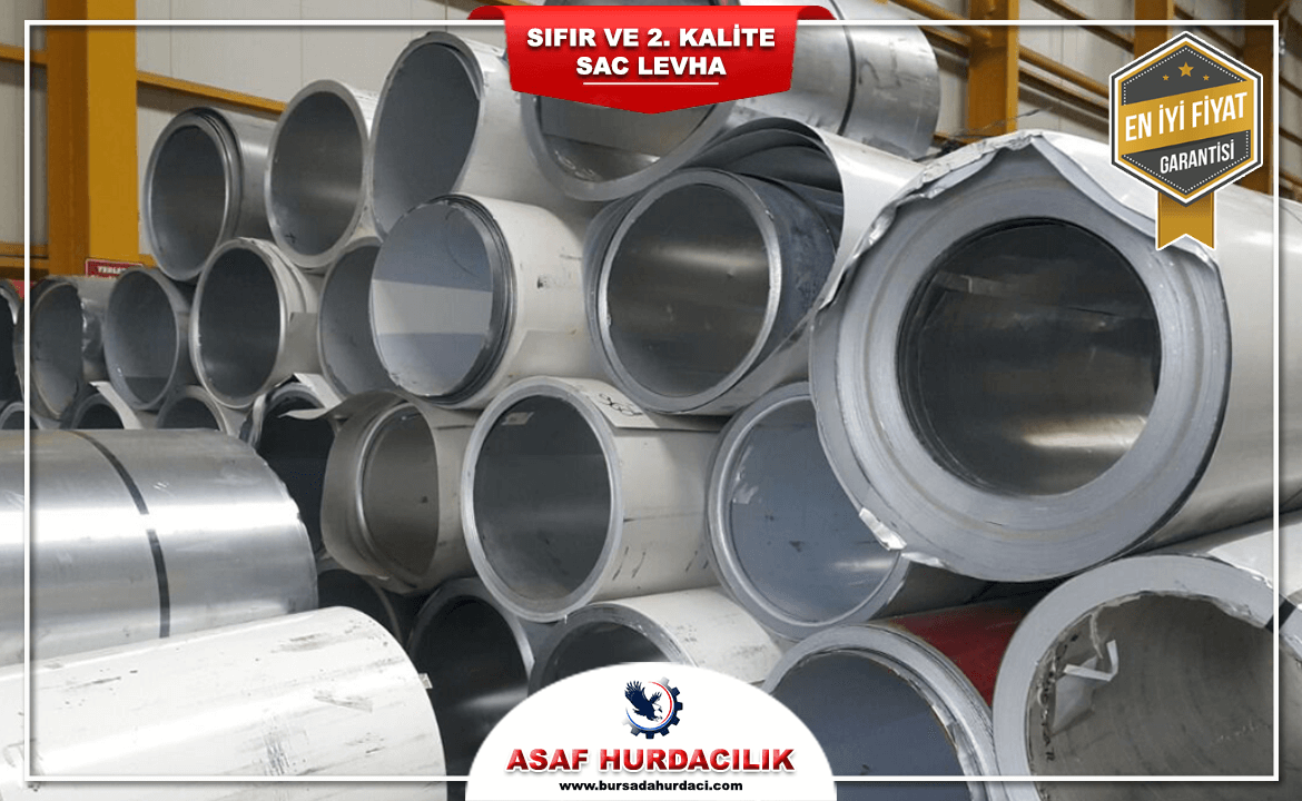 Bursa 1 ve 2 İkinci Kalite Boru Profil Sac